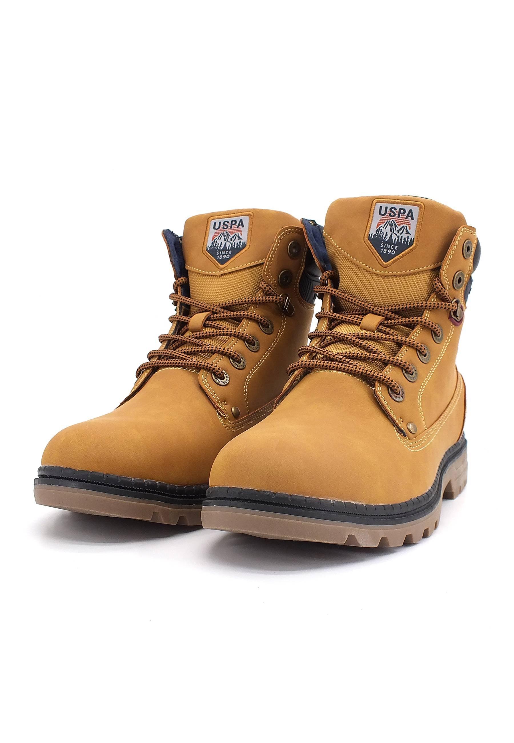 U.S. POLO ASSN. Stivaletto Uomo Scarponcino Yellow ZIGGY002 - Sandrini Calzature e Abbigliamento