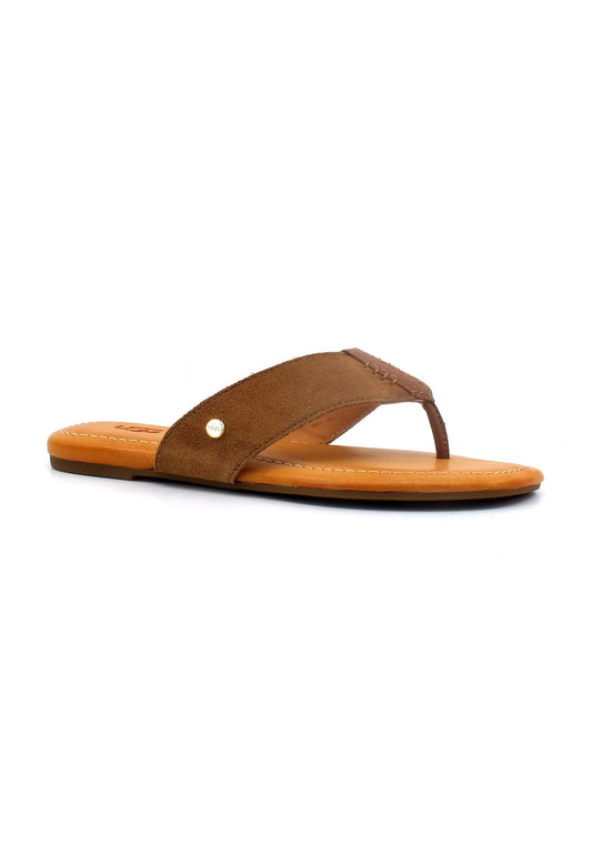 UGG Carey Flip Ciabatta Infradito Donna Chestnut W1139051 - Sandrini Calzature e Abbigliamento