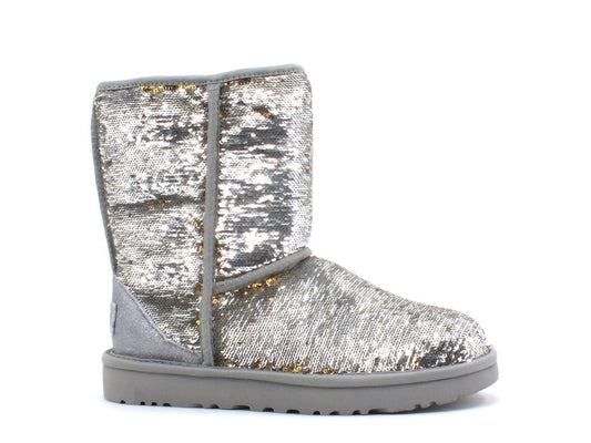 UGG Classic Short Cosmos Silver Gold W1103796 - Sandrini Calzature e Abbigliamento