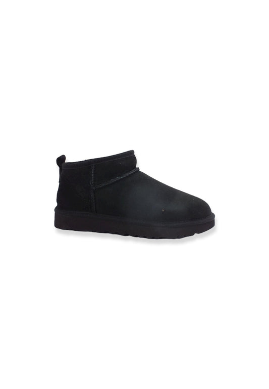 UGG Classic Ultra Mini Stivaletto Pelo Donna Black W1116109 - Sandrini Calzature e Abbigliamento