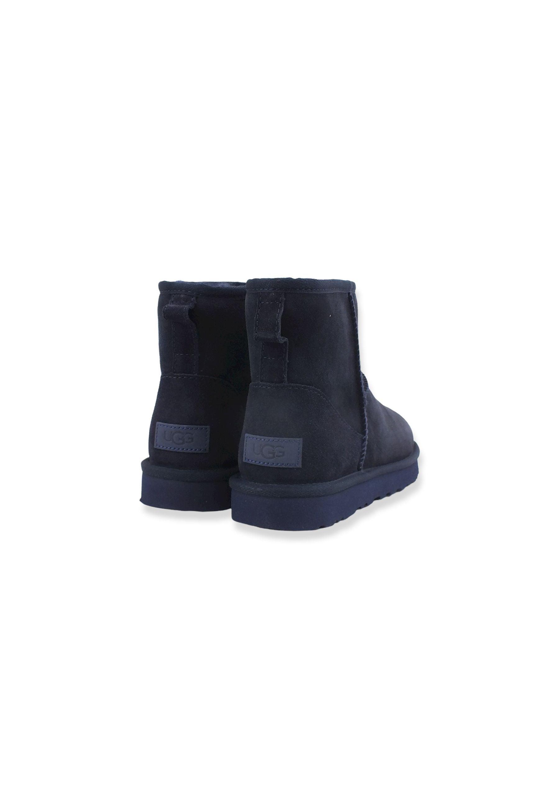 UGG Classical Mini Stivaletto Pelo Donna Blu Starry Night W1016222 - Sandrini Calzature e Abbigliamento