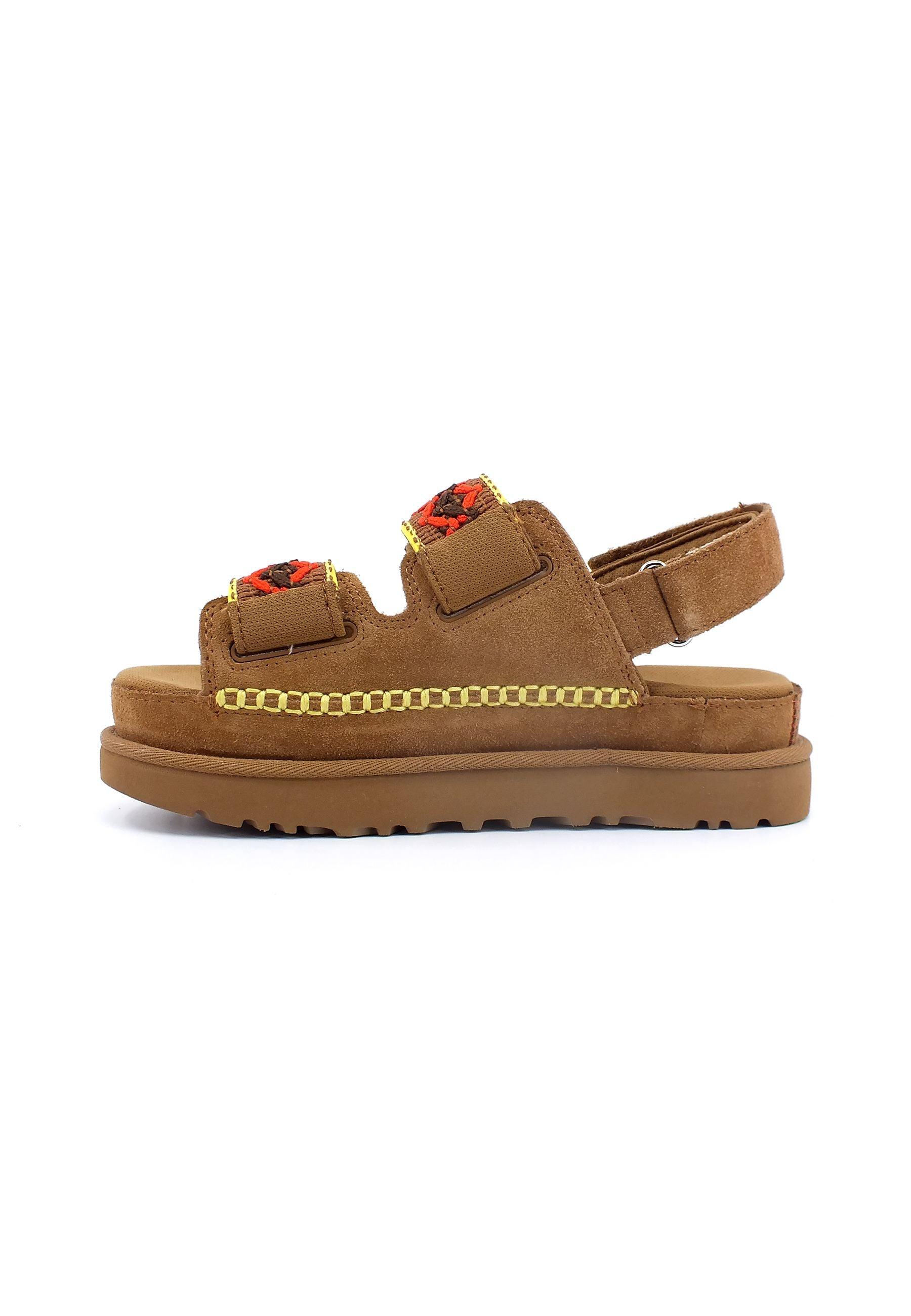 UGG Goldenstar Heritage Braid Sandalo Donna Chestnut W1139892 - Sandrini Calzature e Abbigliamento