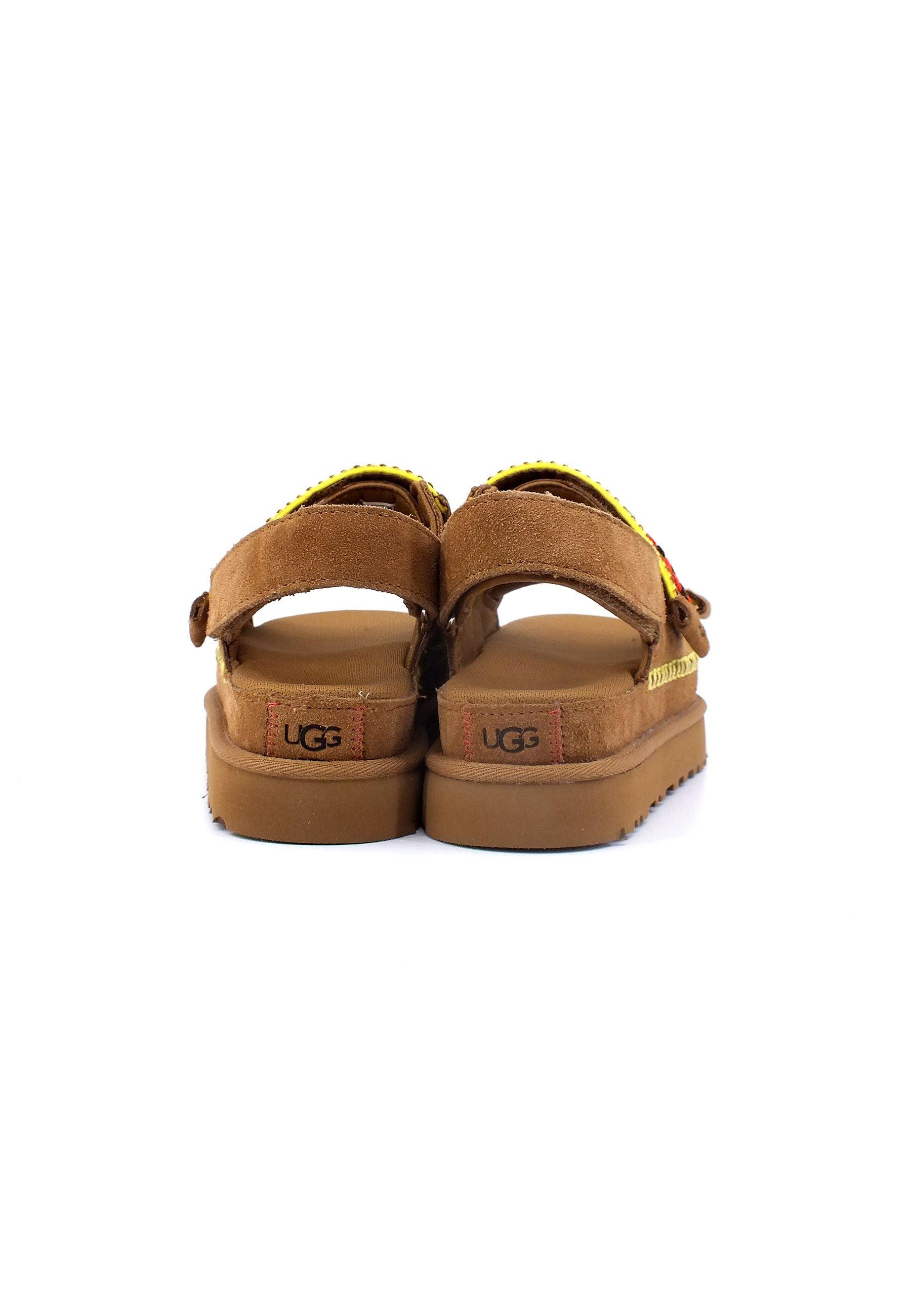 UGG Goldenstar Heritage Braid Sandalo Donna Chestnut W1139892 - Sandrini Calzature e Abbigliamento