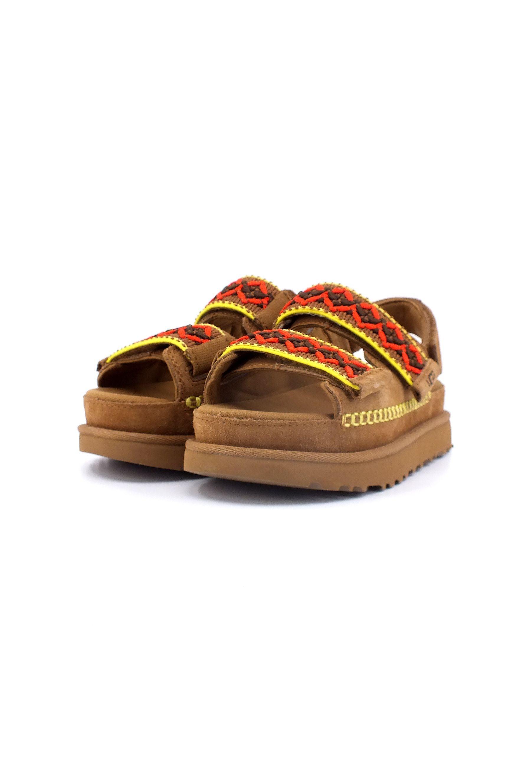 UGG Goldenstar Heritage Braid Sandalo Donna Chestnut W1139892 - Sandrini Calzature e Abbigliamento