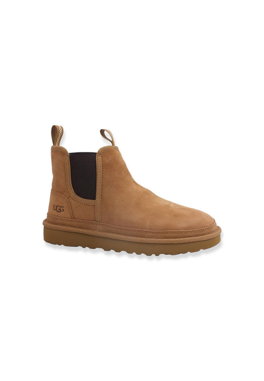 UGG Neumel Stivaletto Chelsea Uomo Pelo Marrone Chestnut M1121644 - Sandrini Calzature e Abbigliamento