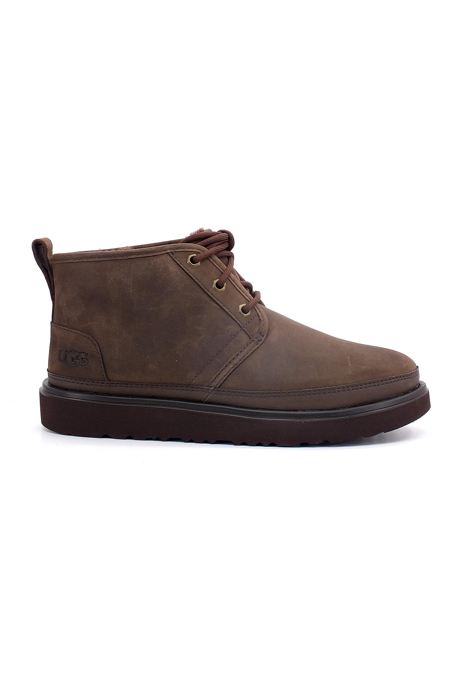 UGG Neumel Wheather II Stivaletto Pelo Uomo Marrone Grizzly M1120851 - Sandrini Calzature e Abbigliamento
