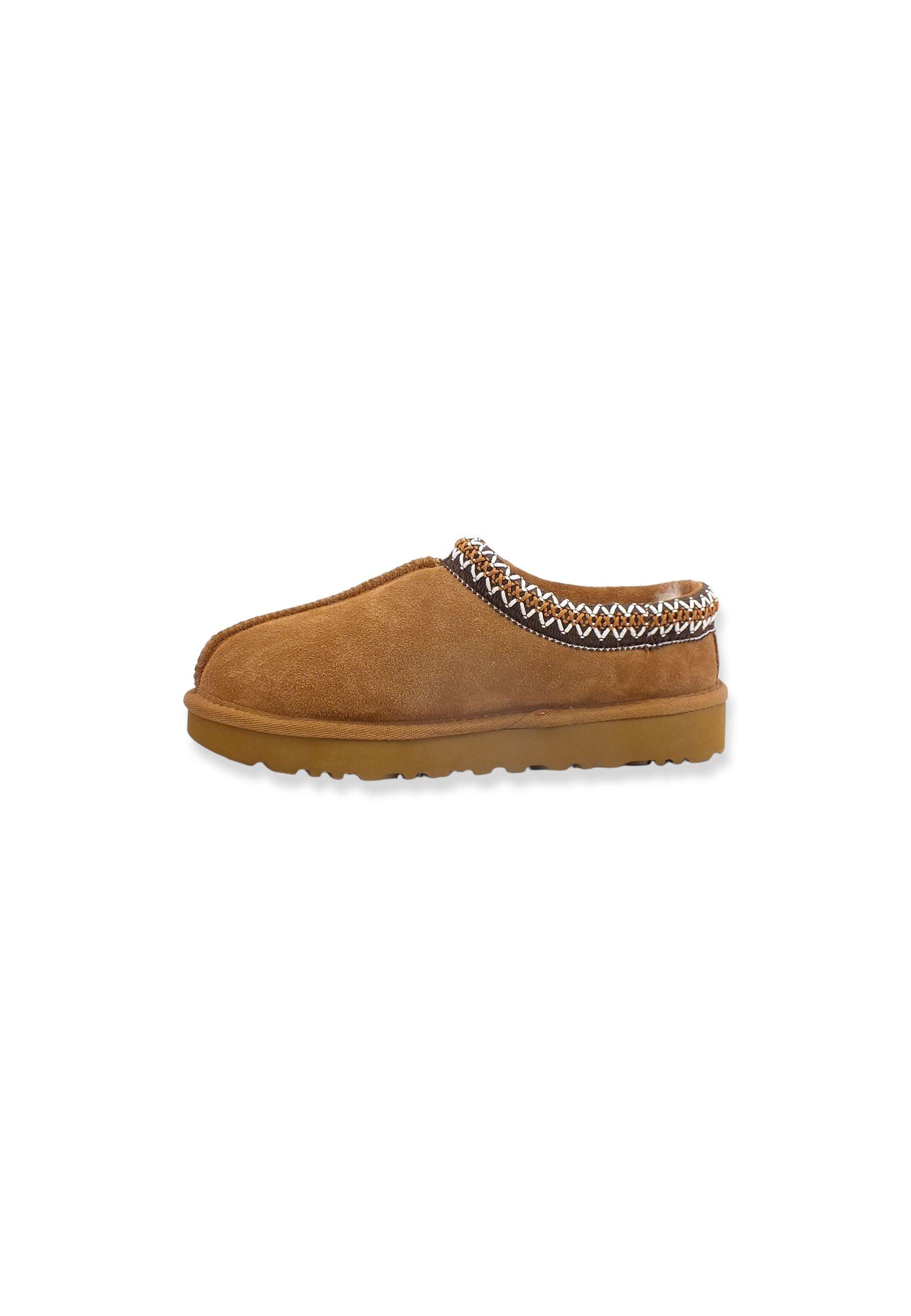 UGG Tasman Ciabatta Pelo Donna Marrone Chestnut W5955 - Sandrini Calzature e Abbigliamento