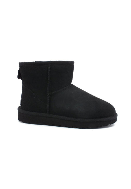 UGG W Classic Mini II Stivaletto Pelo Donna Black W1016222 - Sandrini Calzature e Abbigliamento
