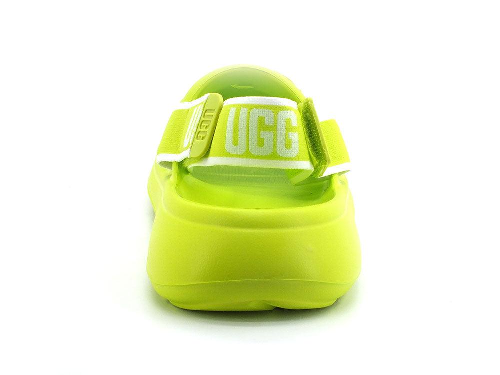 UGG W Sport Yeah Ciabatta Sandalo Key Lime Green W1126811 - Sandrini Calzature e Abbigliamento