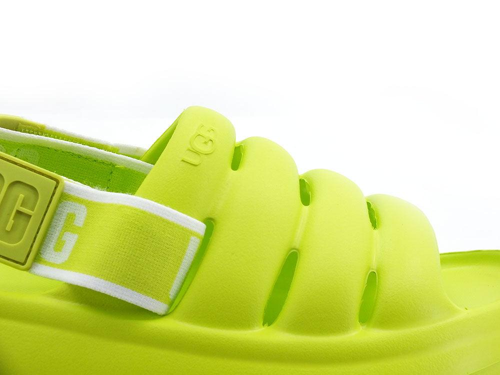 UGG W Sport Yeah Ciabatta Sandalo Key Lime Green W1126811 - Sandrini Calzature e Abbigliamento