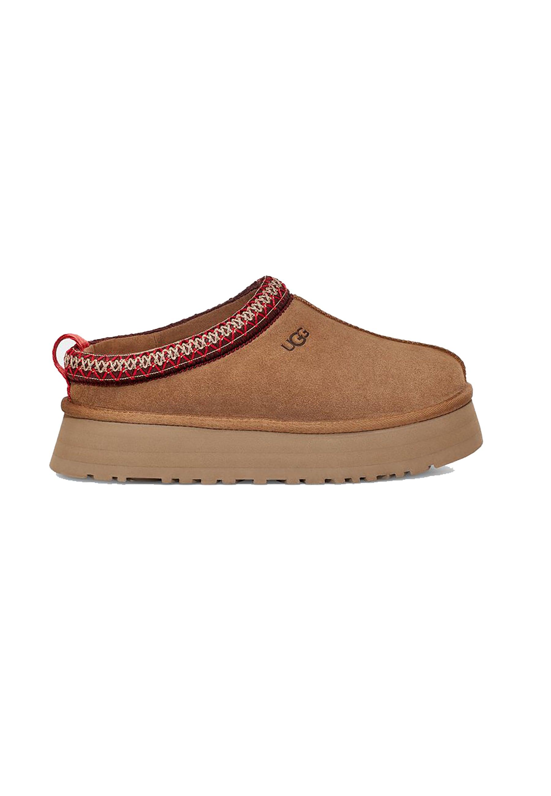 UGG W Tazz Ciabatta Slipper Platform Marrone Chestnut W1122553 - Sandrini Calzature e Abbigliamento