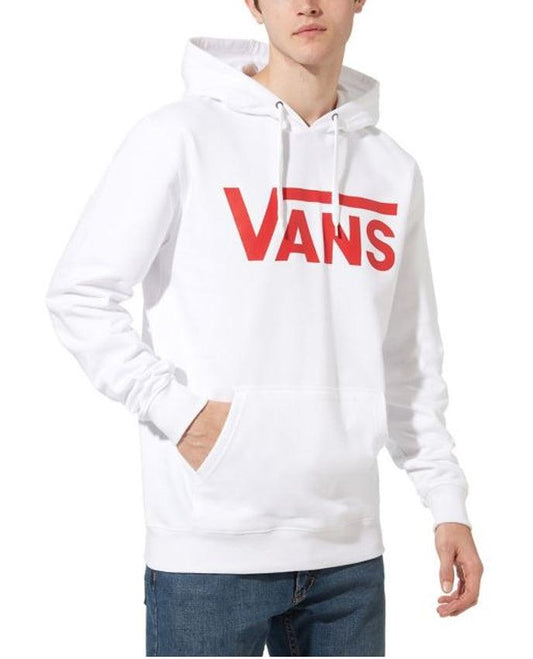 VANS Felpa Logo White Red VN0A456BKSF1 - Sandrini Calzature e Abbigliamento