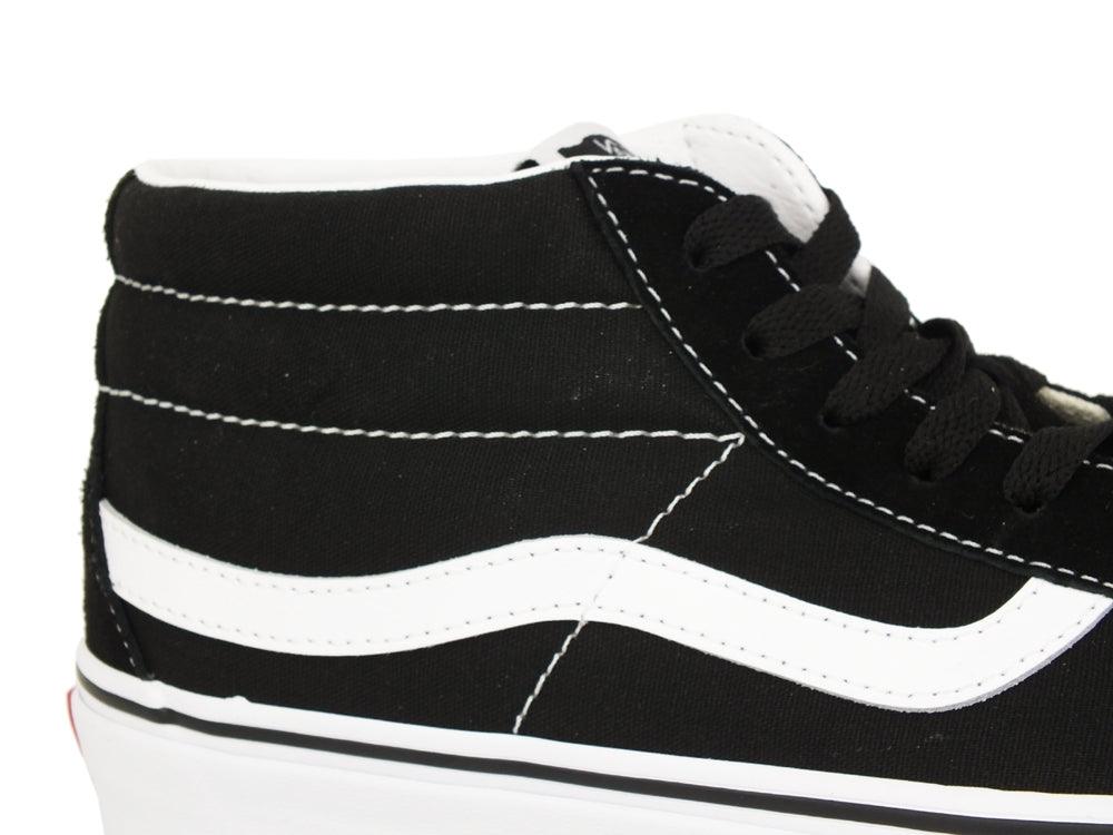 VANS Sk8-Mid Reissue Black True White VN0A391F6BT1 - Sandrini Calzature e Abbigliamento