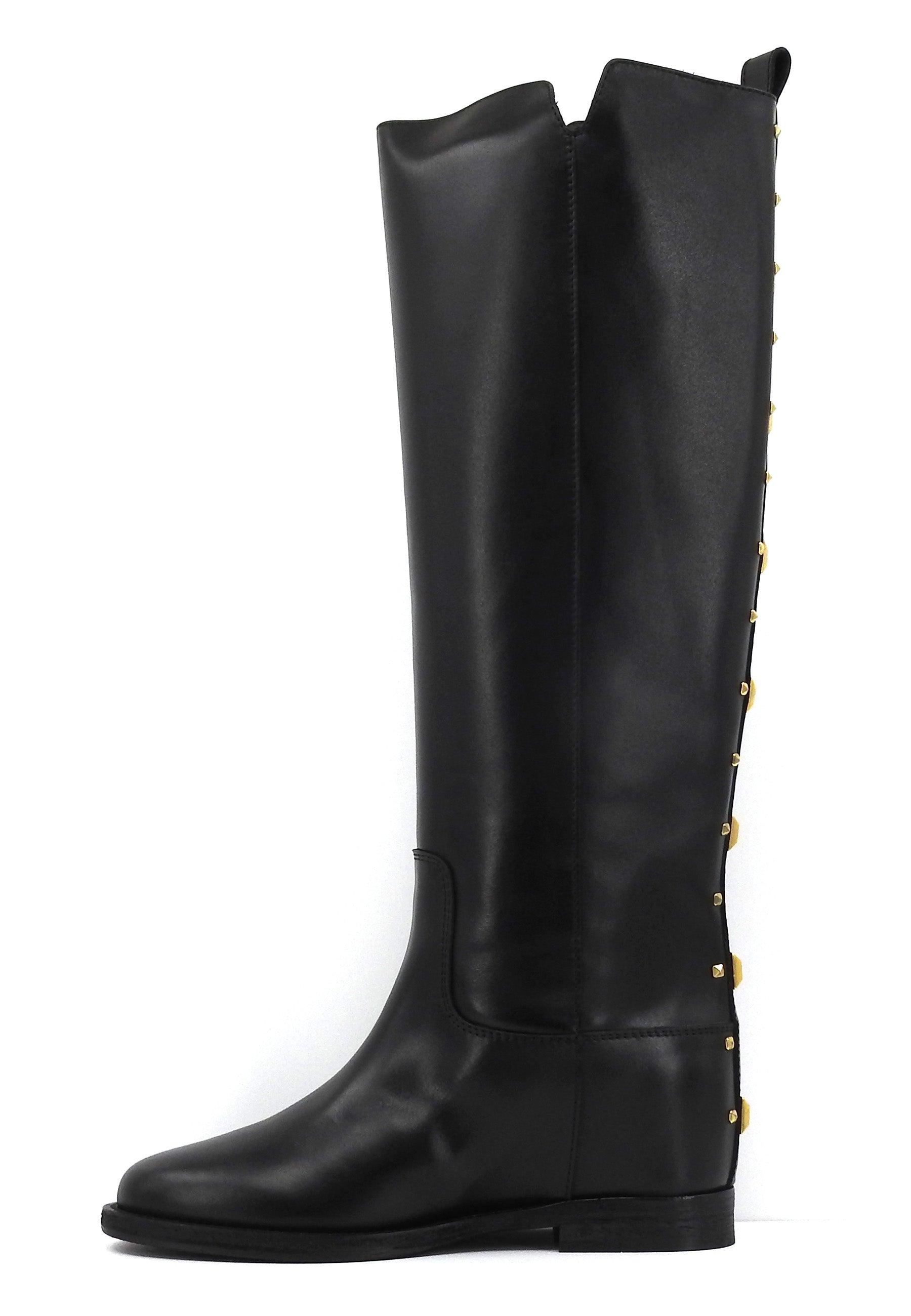 VIA ROMA 15 Santa Monica Stivale Donna Nero 4031 - Sandrini Calzature e Abbigliamento