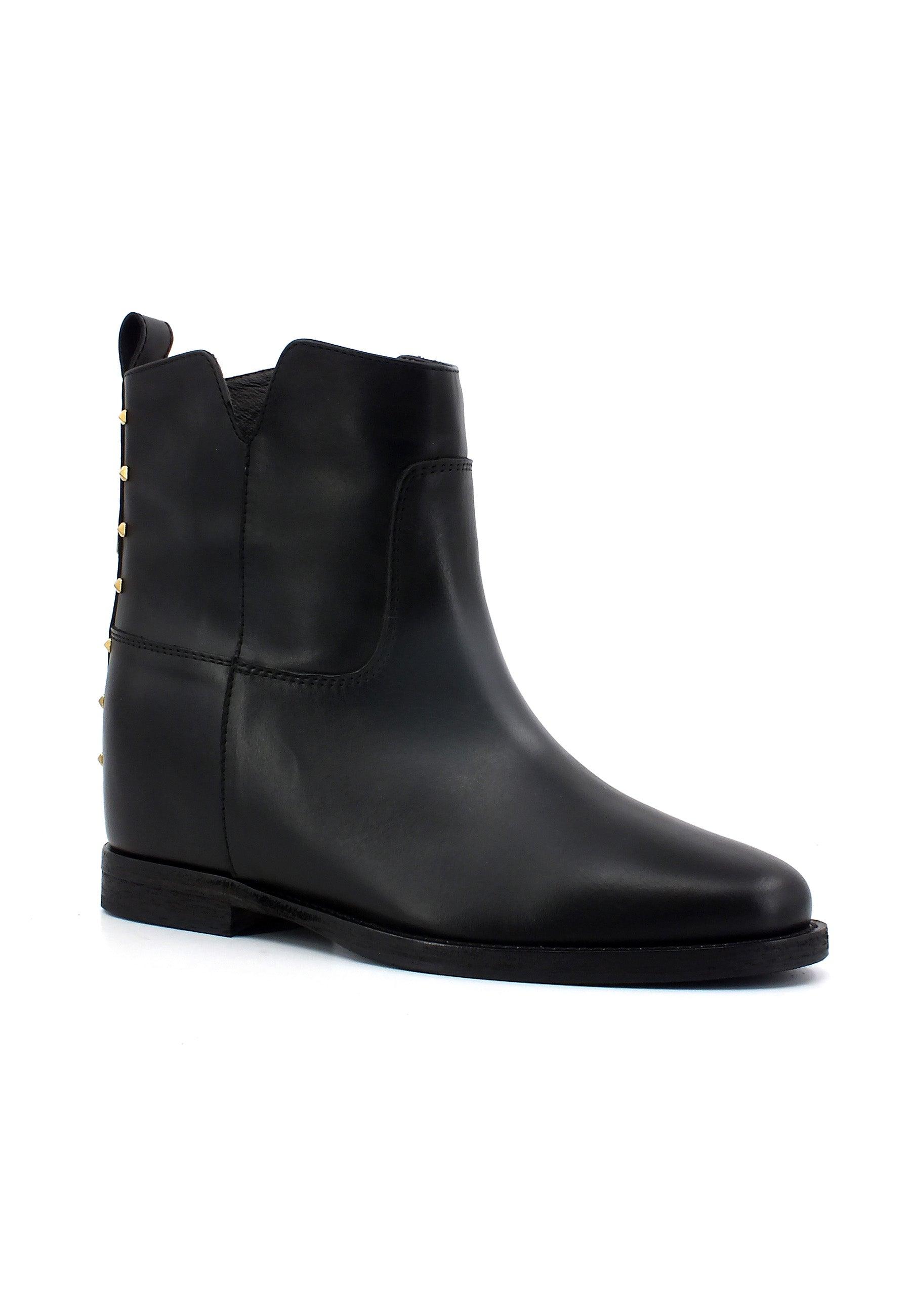 VIA ROMA 15 Santa Monica Stivaletto Donna Nero 4033 - Sandrini Calzature e Abbigliamento