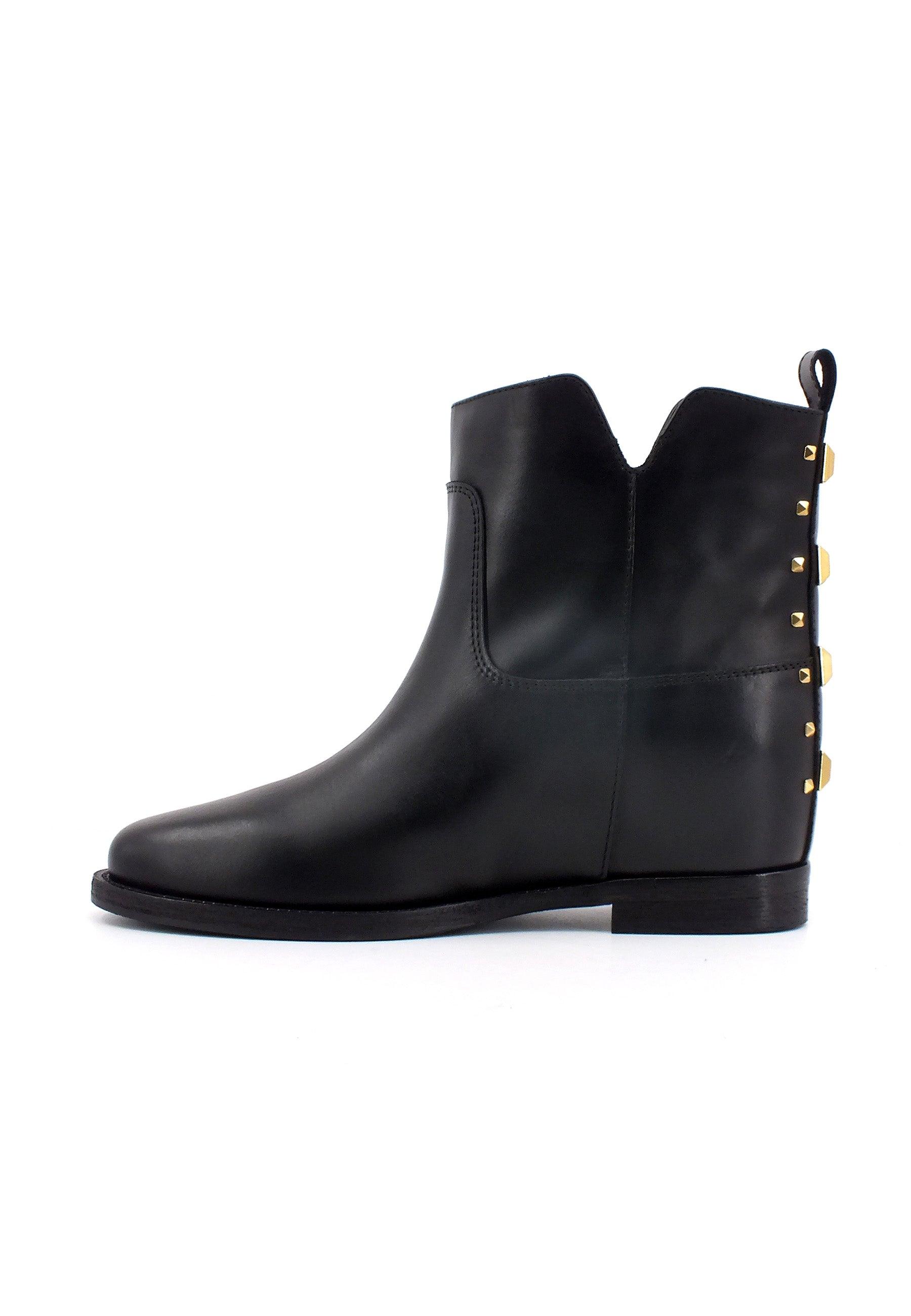 VIA ROMA 15 Santa Monica Stivaletto Donna Nero 4033 - Sandrini Calzature e Abbigliamento
