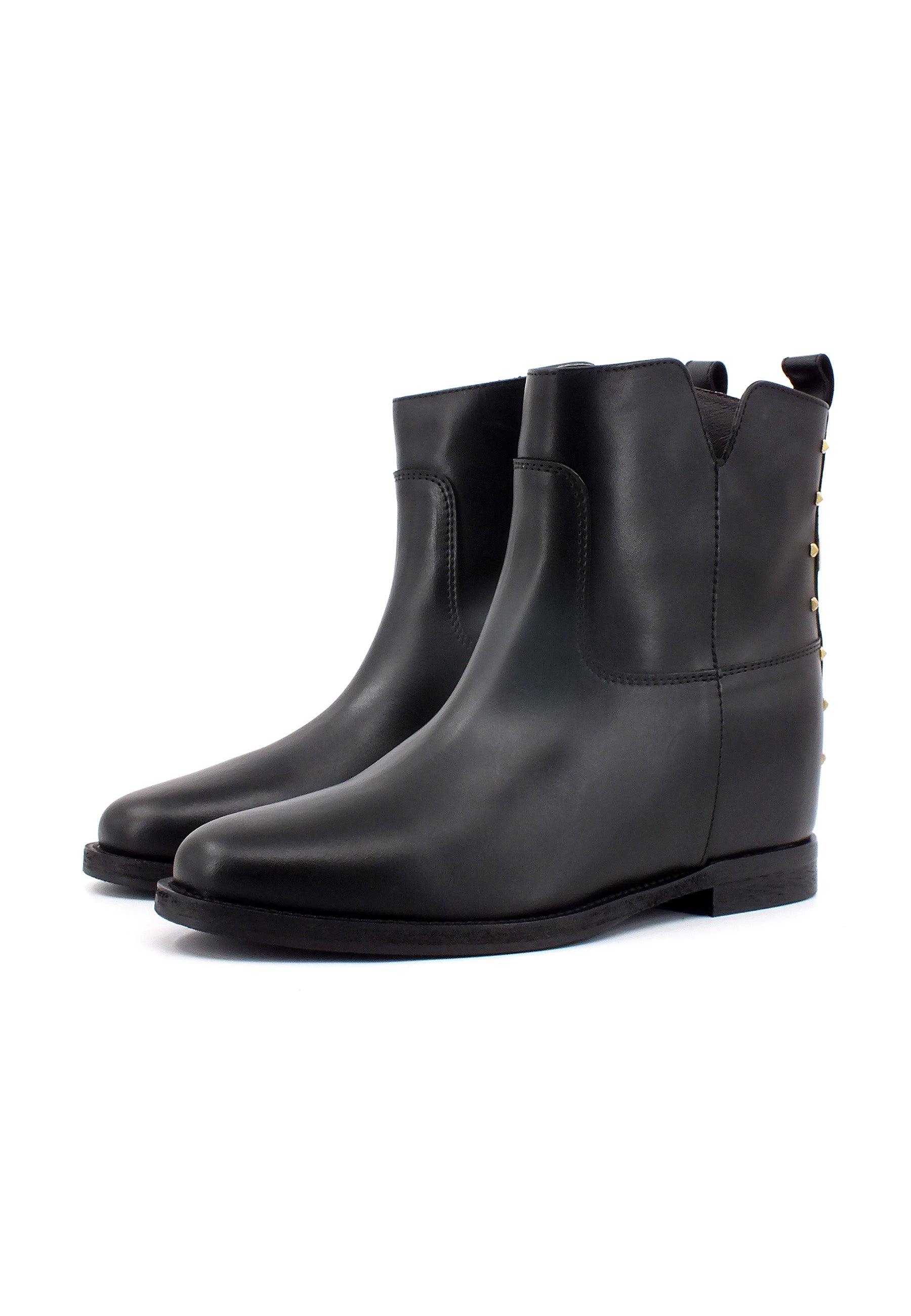 VIA ROMA 15 Santa Monica Stivaletto Donna Nero 4033 - Sandrini Calzature e Abbigliamento
