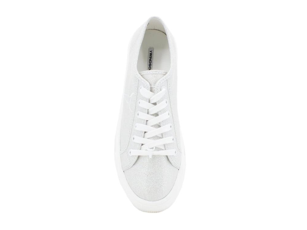 WINDSOR SMITH Ruby Neon Silver Metal White RUBY - Sandrini Calzature e Abbigliamento