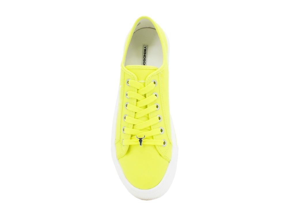WINDSOR SMITH Ruby Neon Yellow White RUBY - Sandrini Calzature e Abbigliamento