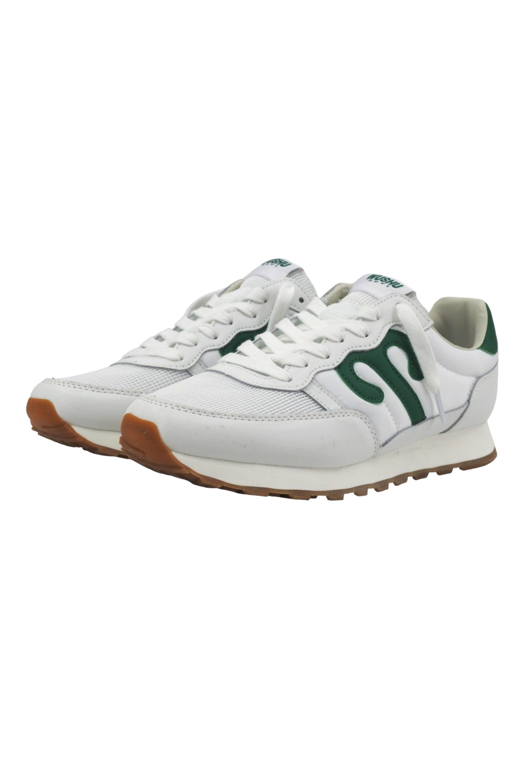 WUSHU Club 02 Sneaker Uomo White Green - Sandrini Calzature e Abbigliamento