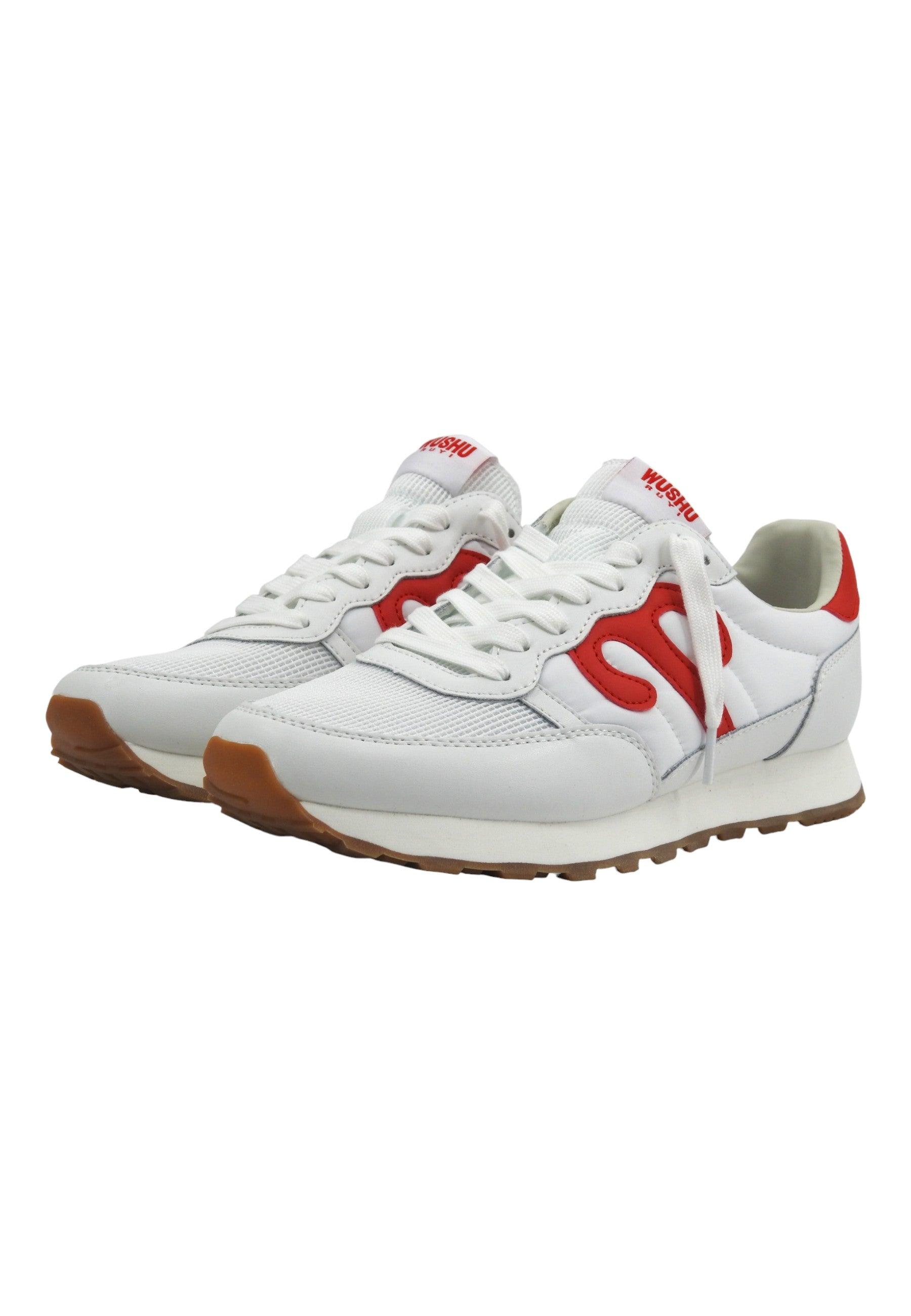 WUSHU Club 03 Sneaker Uomo White Red CLUB - Sandrini Calzature e Abbigliamento