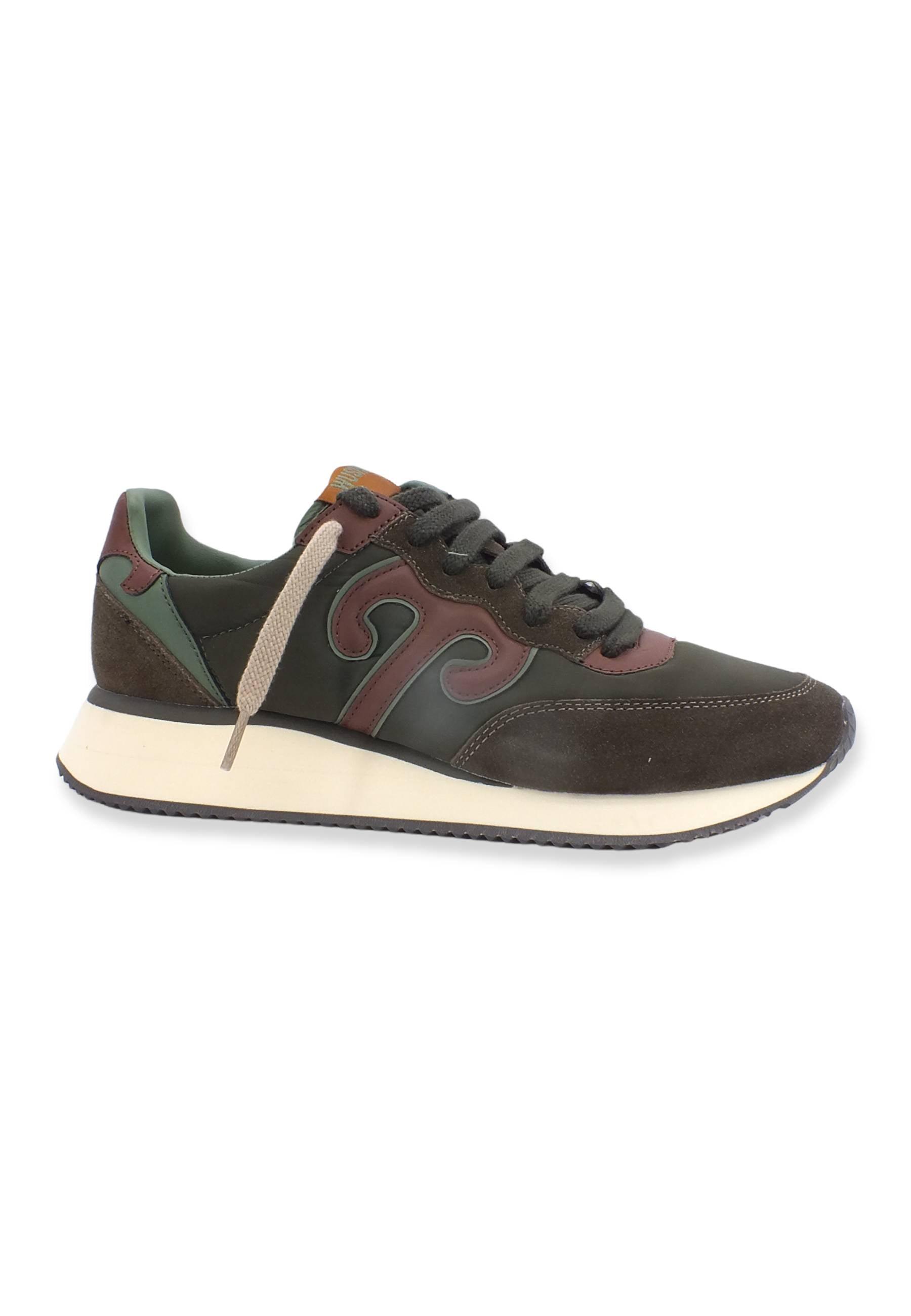 Scopri WUSHU Master Sneaker Uomo Brown M324 al miglior