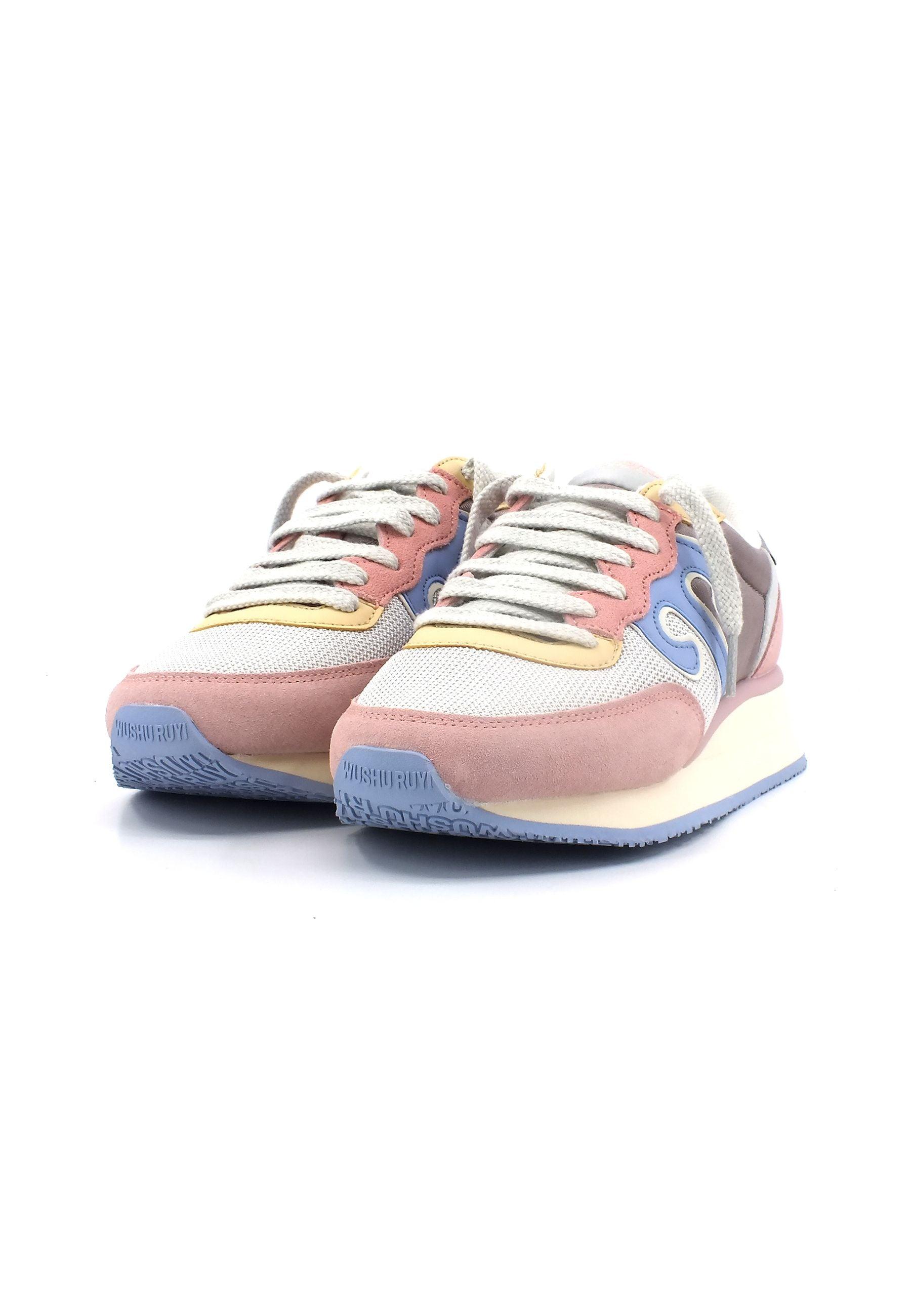 WUSHU Master Sport Sneaker Donna Rosa Silver MS215 - Sandrini Calzature e Abbigliamento