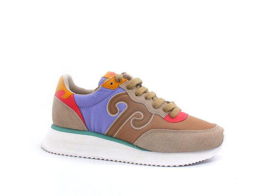 WUSHU Master Sport Sneaker Running Beige Multicolor M253 - Sandrini Calzature e Abbigliamento