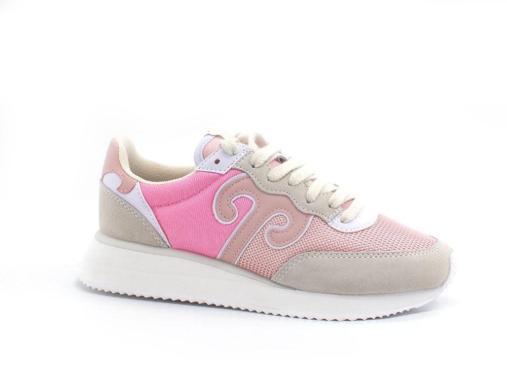 WUSHU Master Sport Sneaker Running Pink Fuxia Cream MS109 - Sandrini Calzature e Abbigliamento