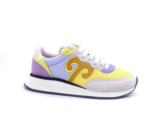 WUSHU Master Sport Sneaker Running Yellow Violet Multi MS110 - Sandrini Calzature e Abbigliamento