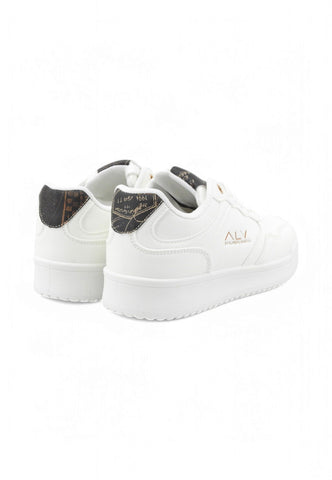 ALV by ALVIERO MARTINI Sneakers Donna Bianco Marrone ALVSD0184875-PE25