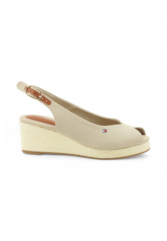 TOMMY HILFIGER Sandali Zeppa Donna Beige FW0FW08595ACC-PE25