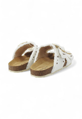 GEOX Ciabatte Donna Bianco Borchie D55Y3S11-PE25-C1122