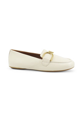 GEOX Mocassini Donna Bianco Oro D45MUJ000TU-PE25-C1122