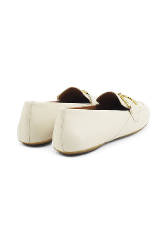 GEOX Mocassini Donna Bianco Oro D45MUJ000TU-PE25-C1122