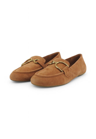 GEOX Mocassini Donna Marrone Oro D45MUJ21-PE25-C6610