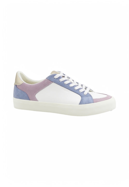 GEOX Sneaker Donna Bianco Azzurro Viola D550UE022BC-PE25-C0004
