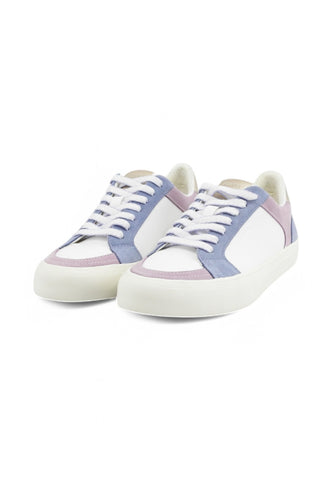 GEOX Sneaker Donna Bianco Azzurro Viola D550UE022BC-PE25-C0004