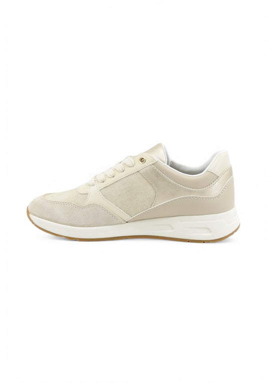 GEOX Sneakers Donna Beige Oro Glitter D36NQB0AS22-PE25-C6738