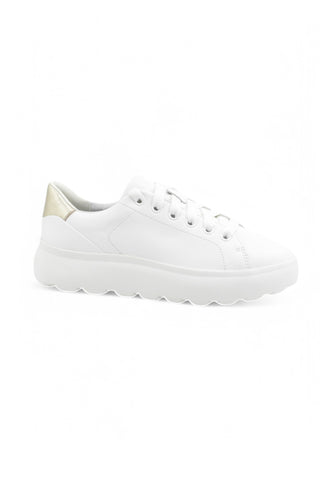 GEOX Sneakers Donna Bianco Oro D35TCB085Y2-PE25-C0232