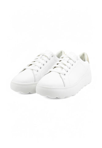 GEOX Sneakers Donna Bianco Oro D35TCB085Y2-PE25-C0232