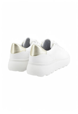 GEOX Sneakers Donna Bianco Oro D35TCB085Y2-PE25-C0232