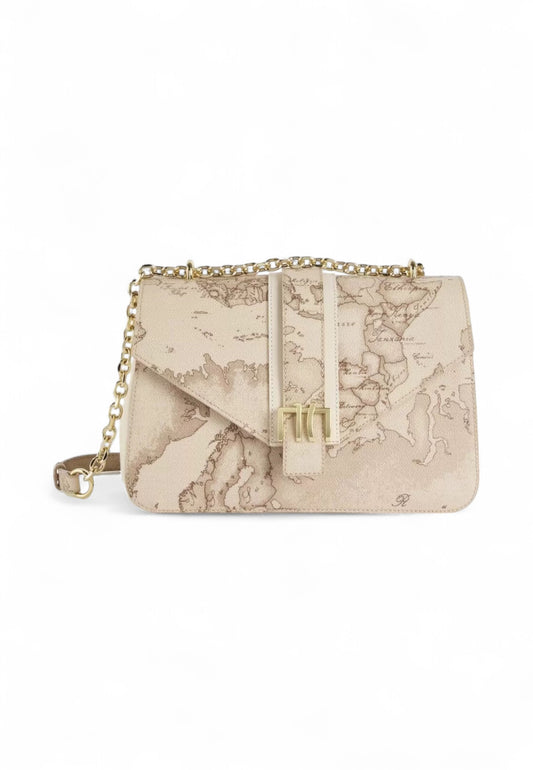 ALVIERO MARTINI Borsa a spalla Donna Bianco Grigio LC04T398-PE25-0937