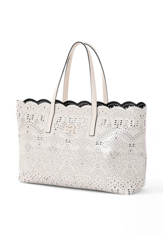 ERMANNO SCERVINO Borsa Shopper Donna Bianco 12401914-PE25-1723