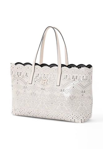 ERMANNO SCERVINO Borsa Shopper Donna Bianco 12401914-PE25-1723