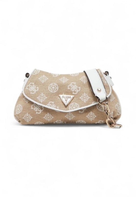 GUESS Borsa a spalla Donna Beige Bianco HWJG9627190-PE25-WLO