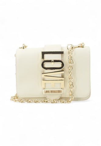 LOVE MOSCHINO Borsa a spalla Donna Bianco Oro JC4227PP0MKC0110-PE25