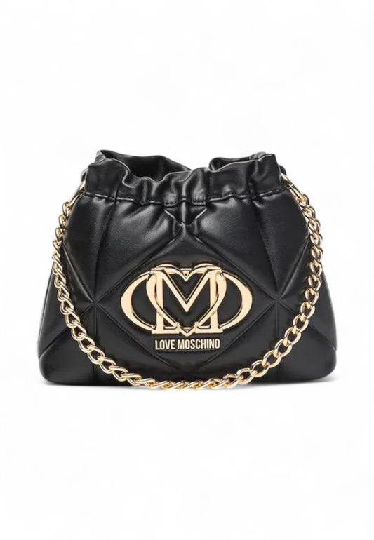 LOVE MOSCHINO Borsa a spalla Donna Nero JC4042PP1MLC0000-PE25