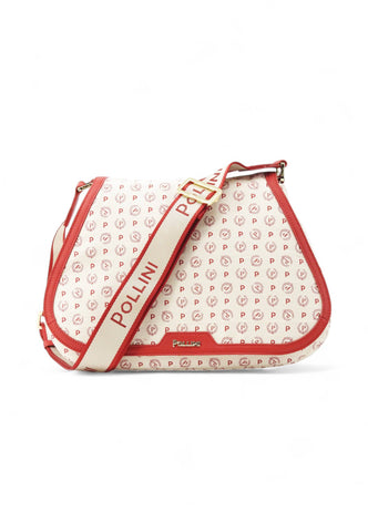 POLLINI Borsa Tracolla Donna Beige Rosso TE8483PP0EQ6D11B-PE25