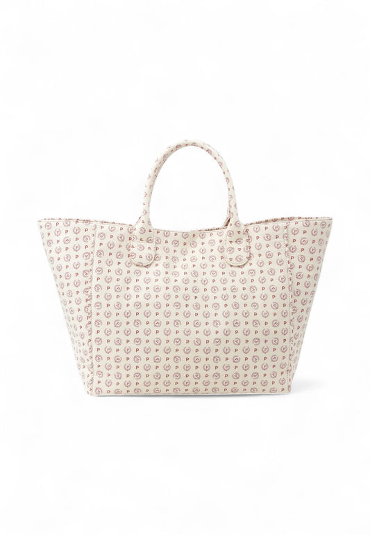 POLLINI Borsa Shopper Donna Beige Rosso TE8480PP0EQ6D11B-PE25